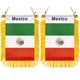 thumbnail image 1 of Bandera mini de México ZXvZYT para auto 7.5 x 12.5 cm, 2 piezas, 1 of 7