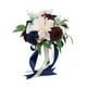 thumbnail image 3 of Ramo De Novia Artificial Flor De Seda Rústica Para Ceremonia Fiesta De Celebraciones, 3 of 3