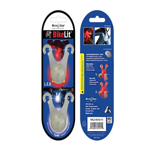 Set luces LED para bicicleta Nite ize