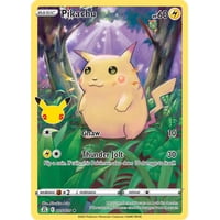 Juego De Cartas Coleccionables Pokémon Celebrations Pikachu 25.º Aniversario