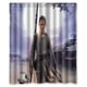 thumbnail image 1 of Cortina de ducha de Star Wars Episodio VII, juego de cortina de baño con ganchos, tamaño 60 x 72 pulgadas, 1 of 3
