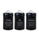 thumbnail image 4 of té café azúcar cocina recipientes de almacenamiento tarros recipientes recipientes latas negro, 4 of 5