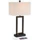 thumbnail image 3 of Lámpara de Mesa Todd 360 Lighting 76 cm Bronce con Puertos USB, 3 of 9