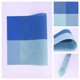 thumbnail image 2 of REGALWOVEN Juego de 8 Manteles Individuales, Manteles para Decoración de Mesa de Comedor de Cocina Lavables Resistentes al Calor Manteles Individuales Limpiables Azul 18*12in, 2 of 7