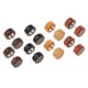 thumbnail image 5 of 4 Pares De Pendientes De Madera De Doble Cara Para Hombres Y Mujeres, Joyería Para El Cuerpo, Perno Prisionero Con Barra, 5 of 5