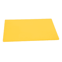 Genérico - Tabla De Cortar Profesional Amarilla 45X30 Cm 1,2 Mm Liso Amarillo