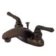 thumbnail image 1 of Grifo para lavabo Kingston Brass GKB625 de 10 cm tipo centerset, acabado bronce aceitado, 1 of 1