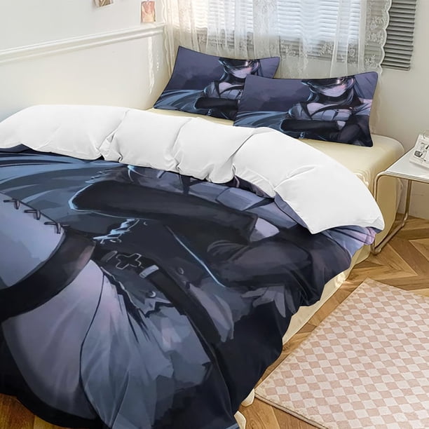 Akame Ga KILL Anime Home Bed 3-piece Set Classic Japanese Anime Polyester Wash Student Dormitory Set