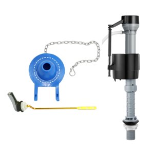 Bothyi - Válvula De Llenado De Inodoro Válvula De Entrada De Inodoro Ajustable En Altura Para Suministros De Baño Azul T4201