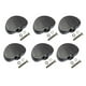 thumbnail image 1 of 6Pcs Clavijas de afinación de guitarra Claves Afinadores Cabezales de la máquina Botones de reemplazo Negro, 1 of 3