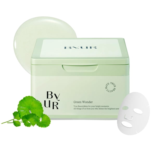 Mascarilla facial ByUR Green Wonder Daily Aqua Serum (30 unidades)