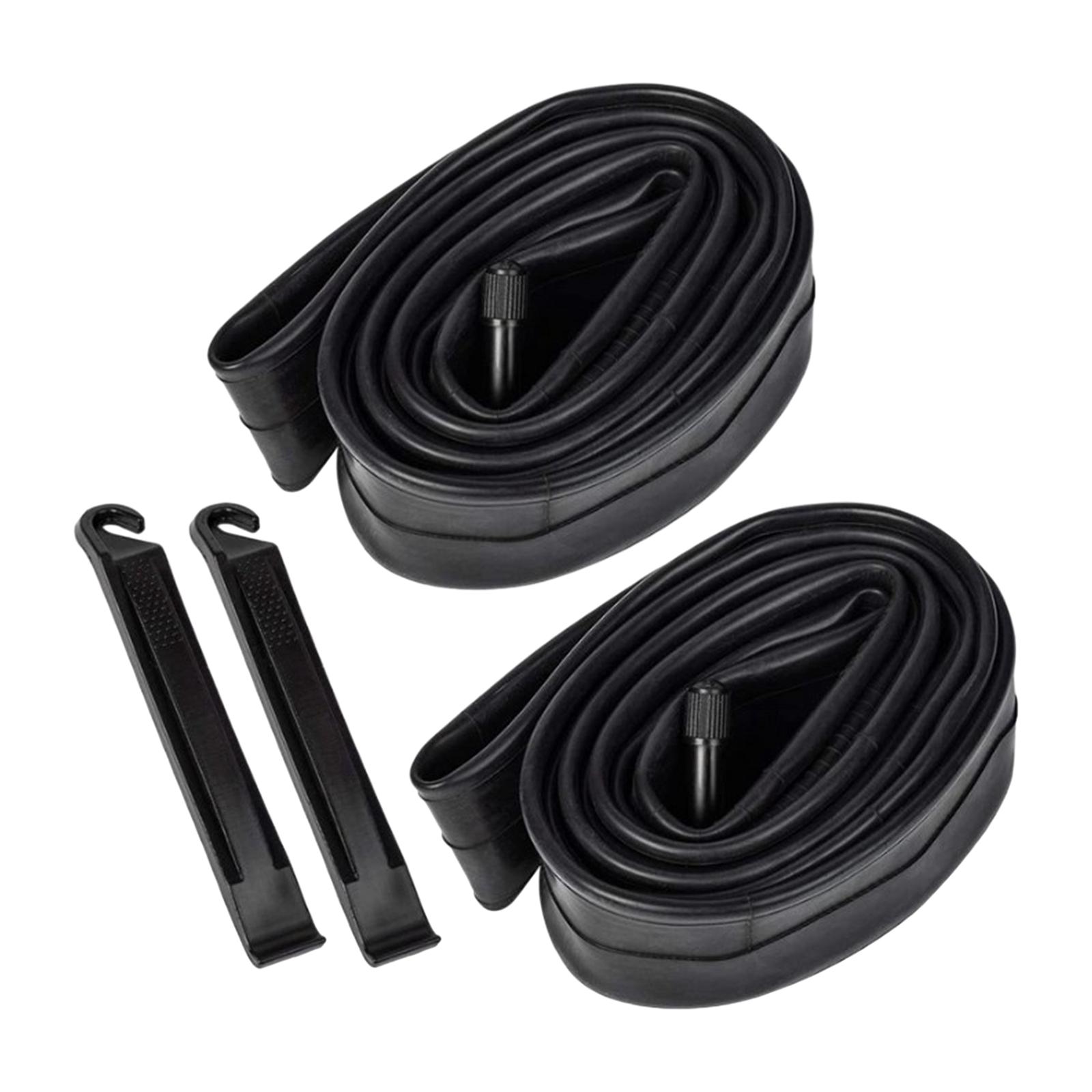 Ioensy - 2 Cámaras De Aire Para Bicicleta Con 2 Palancas De Neumáticos De Repuesto 1,75/2,125