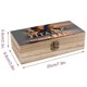 thumbnail image 2 of Titanic Caja Organizadora de Madera Rústica - Caja Decorativa Multifuncional para Escritorio, Hogar, Oficina, Joyas y Manualidades, 2 of 6