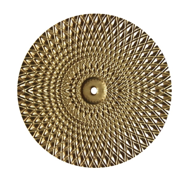 Geométrico Montaje en pared Arte Colgante de pared Escultura Hierro de oro Artesanía Fondo para sala de Granja Decorativo Boda Oficina A