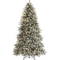 Geneerico - Árbol De Navidad De Nieve Con Luces Led 180Cm Preiluminado