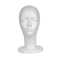 Ioensy - Cabeza De Maniquí De Espuma Para Exhibición De Pelucas, Modelo Para Tiendas De Ropa De Estilistas, Estilo Salón A