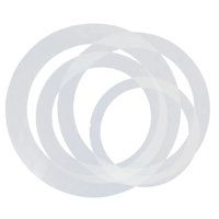 Magideal - 4 Piezas De Cabeza De Tambor, Piezas De Repuesto De Piel, De Silenciador De Tambor Para Snare Drum Bongo Drum Konka Drum African Drum Accs , Claro 10 12 14 16