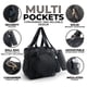 thumbnail image 4 of Bolsa de pickleball IZARI Luxury negra para mujer y hombre, 4 of 6