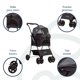thumbnail image 3 of Coche Mascota Negro Bp02, 3 of 7