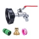 thumbnail image 5 of Adaptador De Tanque IBC Resistente Con Conector Rápido Para Conexión De Manguera De Jardín, Boquilla De Latón, 5 of 5