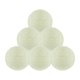 thumbnail image 1 of 6pcs Bolas De Tenis Para El Entrenamiento Para Principiantes Para Los Principiantes Deportivos De Raqueta Al Aire Libre White, 1 of 5