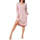 thumbnail image 2 of INSPIRE CHIC Camisones de Mujer Camisón de Manga Larga Vestido de Dormir Cuello en V Vestido de Noche 2026 Otoño Invierno Vestido de Sueño Suave S Rosa, 2 of 6