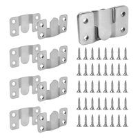 Bothyi - 10X Soporte De Montaje De Descarga De 10X Marco De Fotos Multifuncional Silver