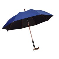 Ioensy - Bastones Paraguas Paraguas Con Bastón Separable Para Adultos Hombres Mujeres Azul