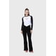 thumbnail image 4 of Polera Mujer Bicolor Recogido Negro, 4 of 4