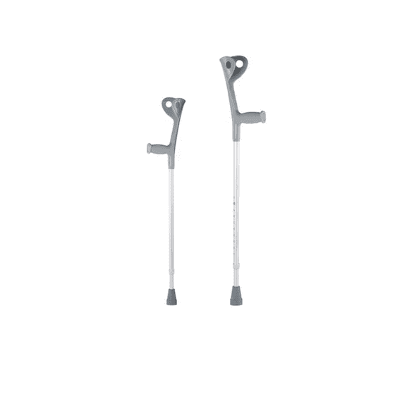 Baston Muleta Canadiense Ortopedico Impowick Color Gris