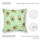 thumbnail image 5 of Aguacate Fundas de almohada de terciopelo con tema, regalos de funda de almohada, decoración para el hogar, cojín de lanzar, regalo de cumpleaños para fans y parejas.56*56cm., 5 of 6