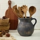 thumbnail image 2 of MIYUKI Rustic Kitchen Utensil Holder 7.6 Inch Ceramic Utensil Crock, 2 of 3