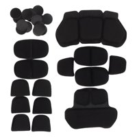 Ioensy - Kits De Almohadillas Blandas Para Casco Duradero Accesorios De Repuesto Almohadillas De Revestimiento De Espuma Acolchadas