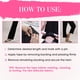 thumbnail image 5 of Cinta de dobladillo temporal de Hollywood Fashion Secrets, 18 tiras, 5 of 6