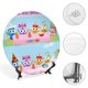 thumbnail image 4 of Plato Decorativo de Porcelana Fina Desmarcar Aventura Con Los Choopies 15 cm (6"), 4 of 6