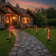 thumbnail image 2 of Set 5 Bastones Solares Navidad LED 25cm Jardín Camino Luces, 2 of 10