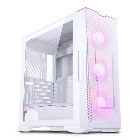 Funda Phanteks Eclipse G500A Mid Tower DRGB, color blanco mate