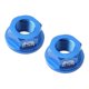 thumbnail image 1 of Bujes de bicicleta para ni?os Tuerca M10 Equilibrio plegable Bujes de rueda de bicicleta Tuercas de eje azul, 1 of 5