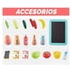 thumbnail image 2 of Cocina De Juguete 42 Accesorios Estilo Moderno Azul, 2 of 9
