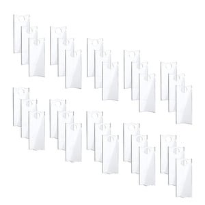 Bothyi - 30 Etiquetas De Nombre Acrílicas Para Decoración De Taza, Etiquetas De Nombre Personalizadas Transparentes