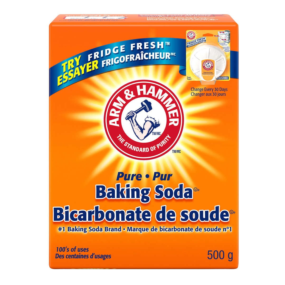 Bicarbonato De Sodio Arm & Hammer 500 G