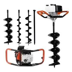 Erux - Ahoyador Barreno +3 Brocas + Extensión Licencia Japonés 52Cc