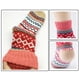 thumbnail image 3 of Calcetines YZKKE de lana de invierno para mujer, estilo vintage, paquete de 5, 3 of 6