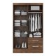 thumbnail image 2 of Closet 4 Puertas Y 2 Cajones Briana Cast, 2 of 4