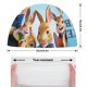 thumbnail image 2 of Peter Rabbit Gorro de Natación de Licra, Gorro de Baño de Tela Cómoda, Gorro Elástico Antideslizante para Hombres, Mujeres y Niños, 2 of 6