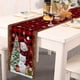 thumbnail image 4 of Decoraciones navideñas para la mesa de la cocina para reuniones familiares en interiores, banderas de mesa navideñas, 4 of 5