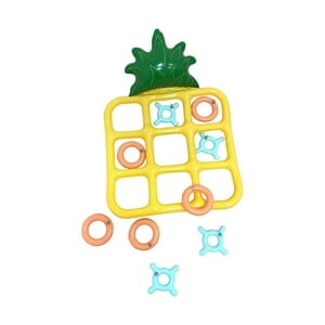 Magideal - Juego De Lanzamiento Con Forma De Piña, Juego De Mesa, Suministros Para Fiestas Al Aire Libre, Accesorios De Piscina, Flotadores Inflables Para Juegos