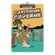 thumbnail image 1 of Capitán Cavernícola Portapapeles de acrílico A4, tamaño carta estándar, carpeta con clip 31.8x 21.5CM para estudiantes, profesores y oficina, 1 of 6