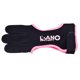 thumbnail image 1 of Guantes De Tiro Con Arco Guante De Cuero Con 3 Dedos Para Arco Compuesto Recurvo Negro Rosa S, 1 of 3