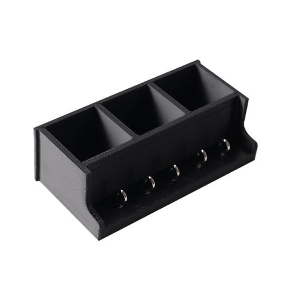 Estante De Almacenamiento De Pared Para Casa De Muñecas, Diseño De Escena De Vida, Muebles De Casa De Muñecas A Escala 1:12, Color Negro